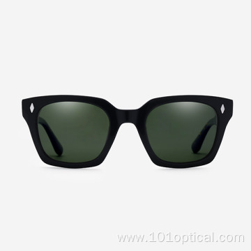 Square Acetate Women And Men Sunglasses